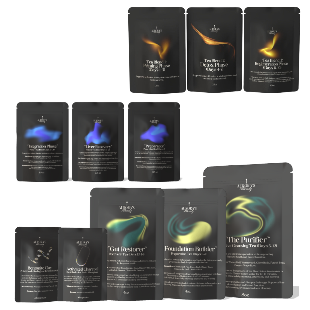 Ultimate Detox Bundle: Parasite, Kidney, Liver Detoxes