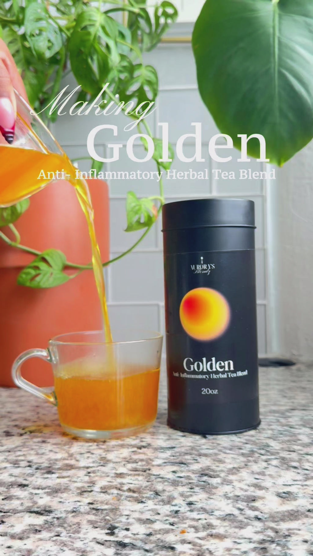 Golden-  Anti- Inflammatory Herbal Tea Blend