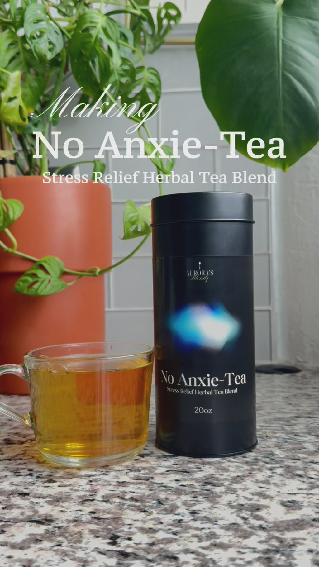 No Anxie-Tea- Stress Relief Herbal Tea Blend